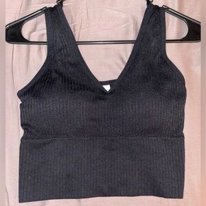 SHEIN ribbed tank/sports bra